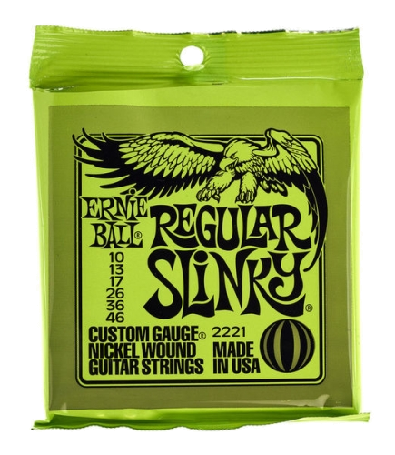 J. Cordas Guitarra Eléctrica Ernie Ball - 2221