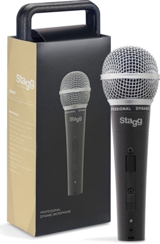 Microfone dinâmico STAGG SDM50